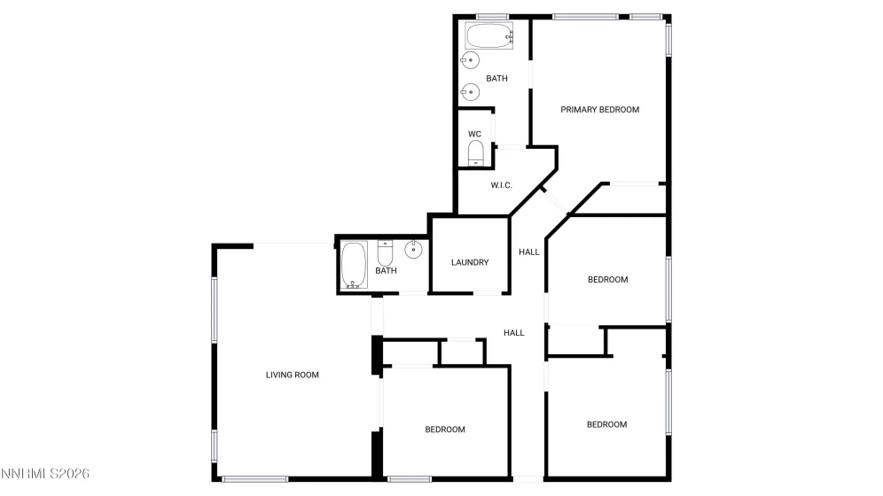 9889 Northrup, Reno, Nevada 89521, 4 Bedrooms Bedrooms, ,2 BathroomsBathrooms,Residential,Residential,Northrup,0,260007051