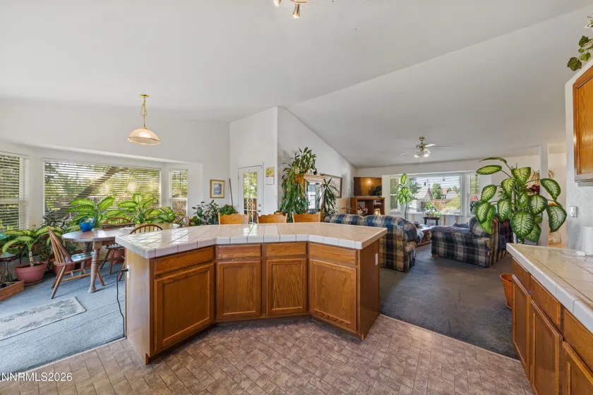 Kitchen/Dining/Living
