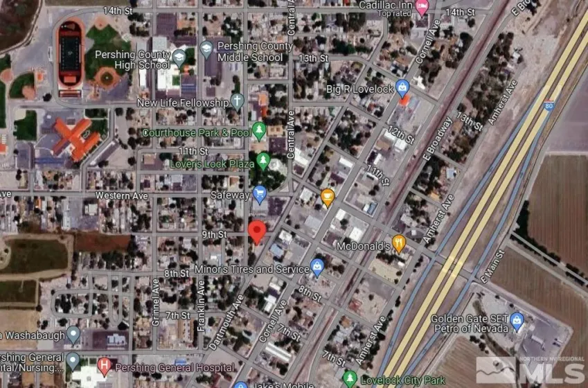 435 9th, Lovelock, Nevada 89419, ,Commercial Sale,Residential,9th,0,240006707