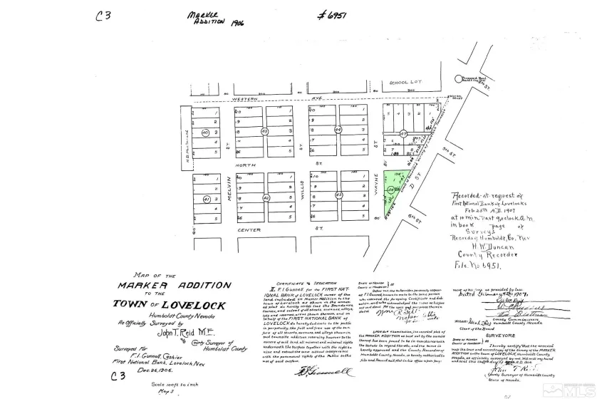 435 9th, Lovelock, Nevada 89419, ,Commercial Sale,Residential,9th,0,240006707