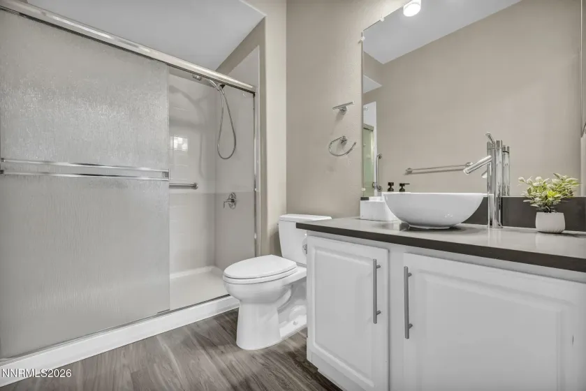 Updated Primary Bathroom – Beautifully updated primary bathroom featuring refreshed finishes and a functional layout designed for comfort and convenience.