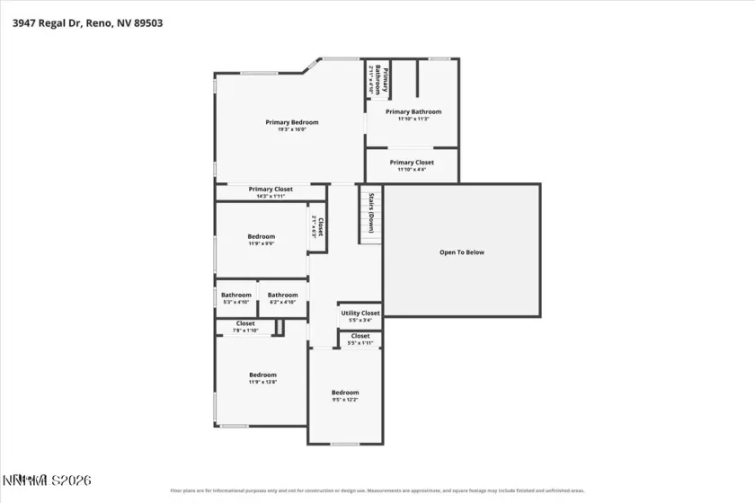 3947 Regal, Reno, Nevada 89503, 5 Bedrooms Bedrooms, ,3 BathroomsBathrooms,Residential,Residential,Regal,0,260009431