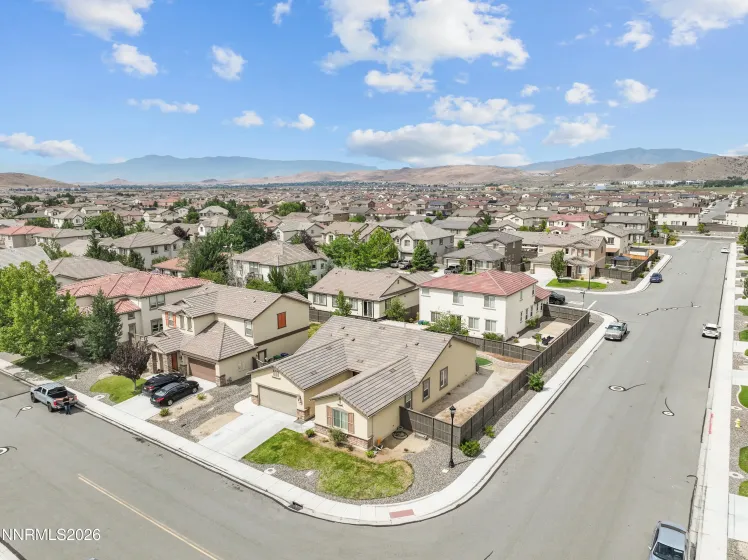 Aerial - Corner Lot