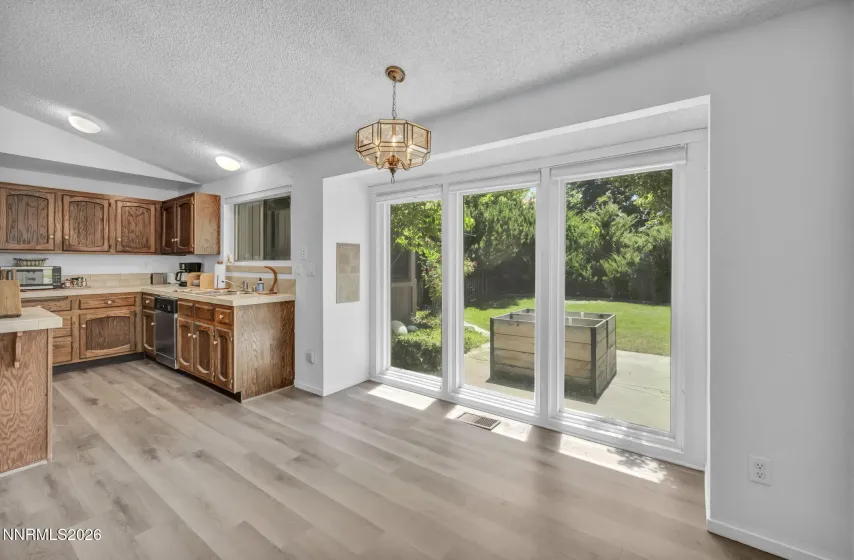 Family Room and Kitchen