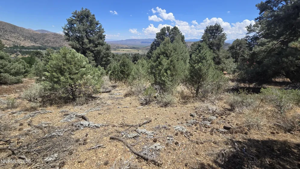 Valley views and level building site
