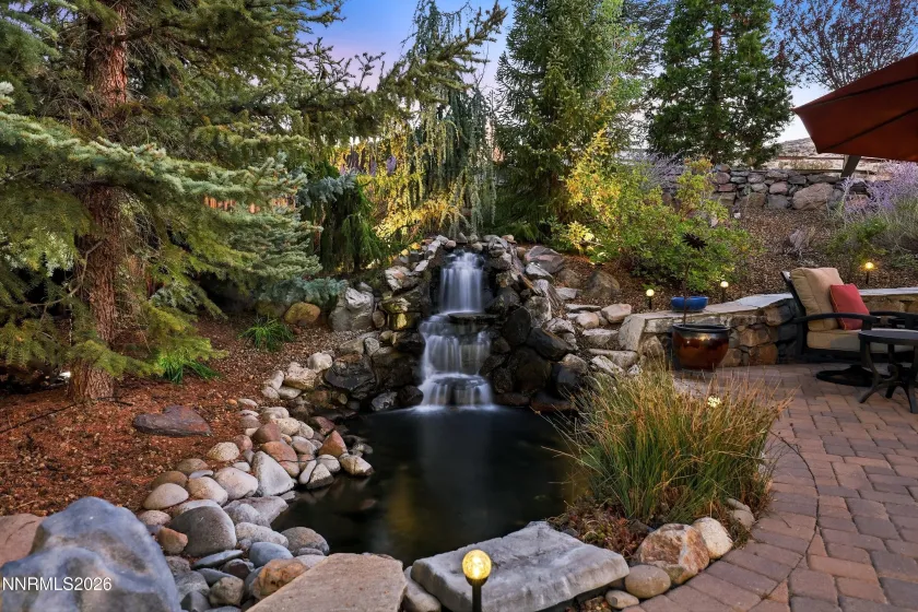 Waterfall & Pond