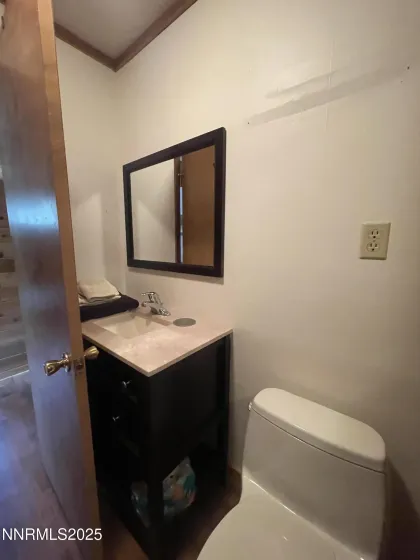 Hallway bathroom