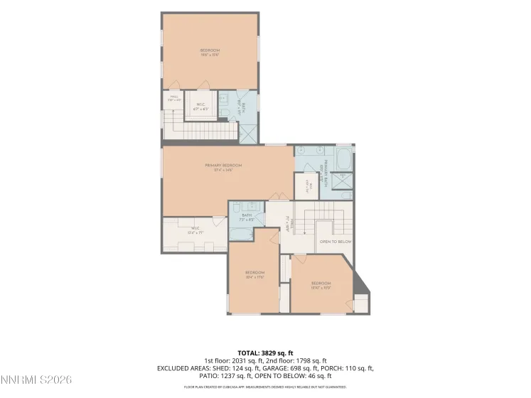 2880 Sagittarius, Reno, Nevada 89509, 4 Bedrooms Bedrooms, ,4 BathroomsBathrooms,Residential,Residential,Sagittarius,0,260009620