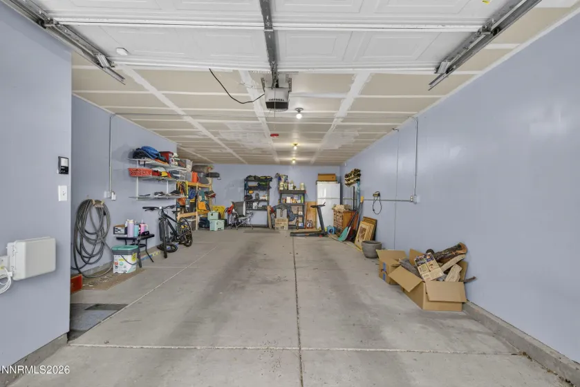 Tandem Stall 2 car garage OVERSIZED