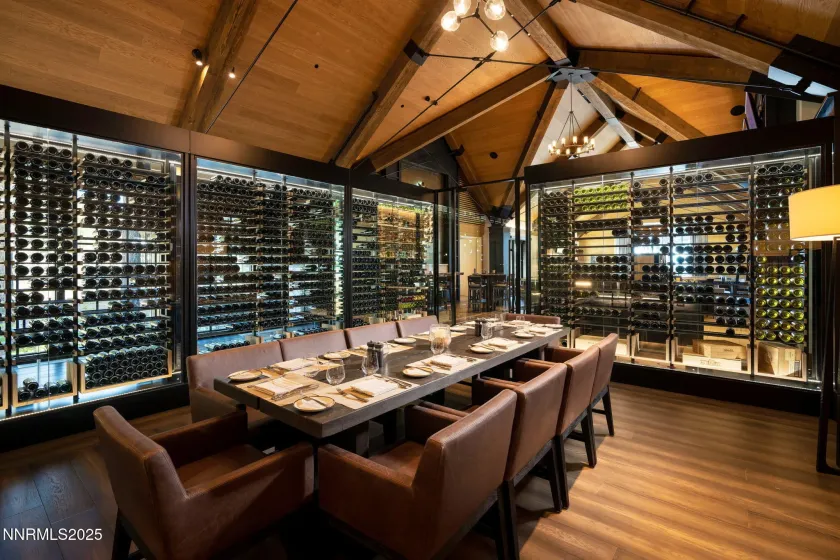 Private dining area