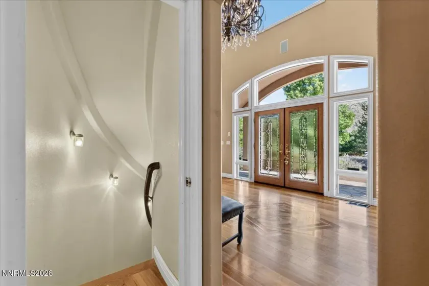 Entrance to unfinished Basement