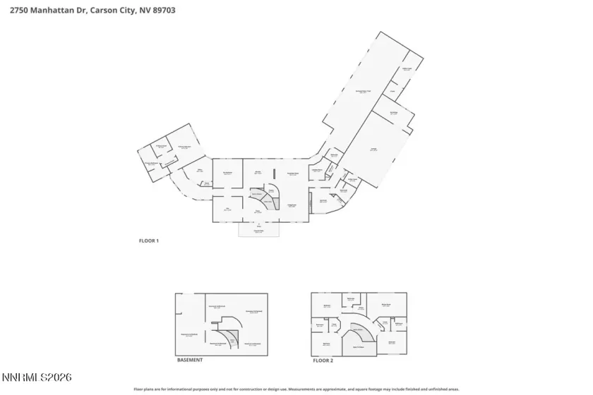 2750 Manhattan, Carson City, Nevada 89703, 5 Bedrooms Bedrooms, ,7 BathroomsBathrooms,Residential,Residential,Manhattan,0,260009657