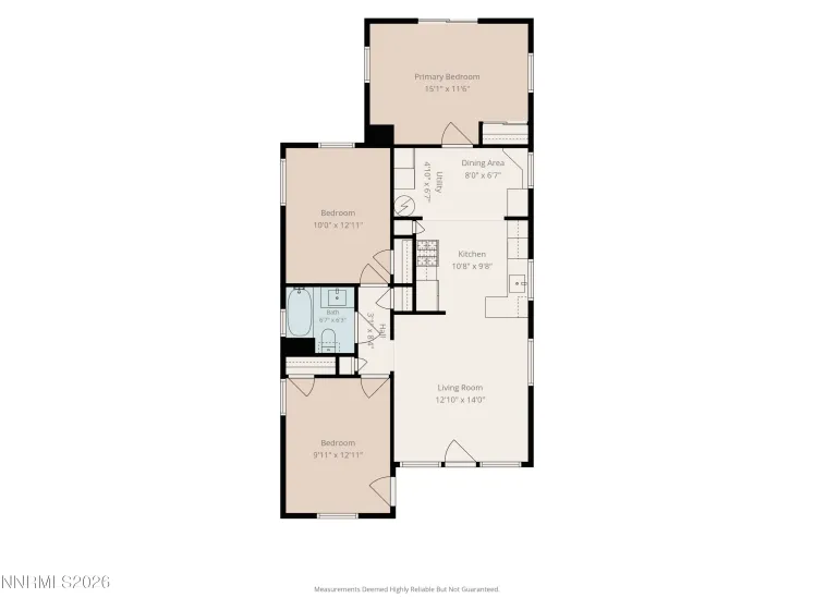 1558 A, Sparks, Nevada 89431, 3 Bedrooms Bedrooms, ,1 BathroomBathrooms,Residential,Residential,A,0,260009728