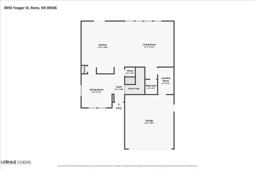 8955 Yeager, Reno, Nevada 89506, 4 Bedrooms Bedrooms, ,3 BathroomsBathrooms,Residential,Residential,Yeager,0,260009804