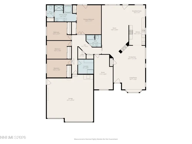 1029 Ringneck, Sparks, Nevada 89441, 4 Bedrooms Bedrooms, ,2 BathroomsBathrooms,Residential,Residential,Ringneck,0,260009814