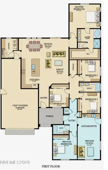 2035 Lanstar, Sparks, Nevada 89441, 5 Bedrooms Bedrooms, ,3 BathroomsBathrooms,Residential,Residential,Lanstar,0,260009839