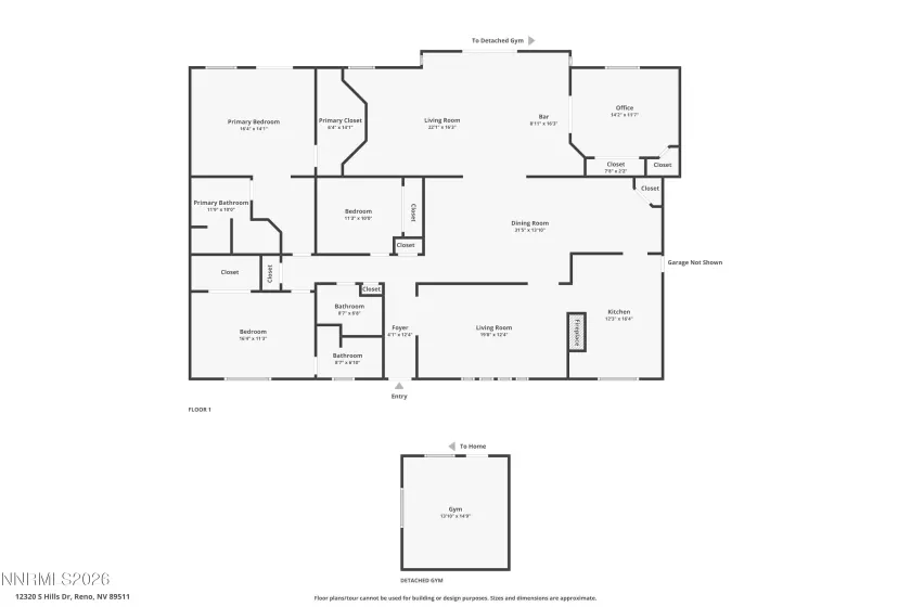 12320 Hills, Reno, Nevada 89511, 4 Bedrooms Bedrooms, ,3 BathroomsBathrooms,Residential,Residential,Hills,0,260009912
