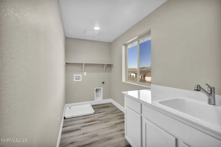 Laundry Room with sink second floor