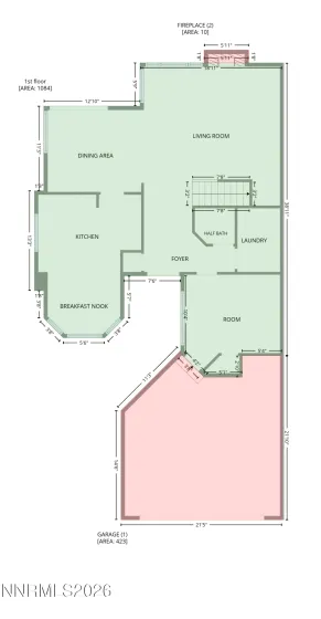 437 Octavia, Reno, Nevada 89509, 3 Bedrooms Bedrooms, ,3 BathroomsBathrooms,Residential,Residential,Octavia,0,260009945