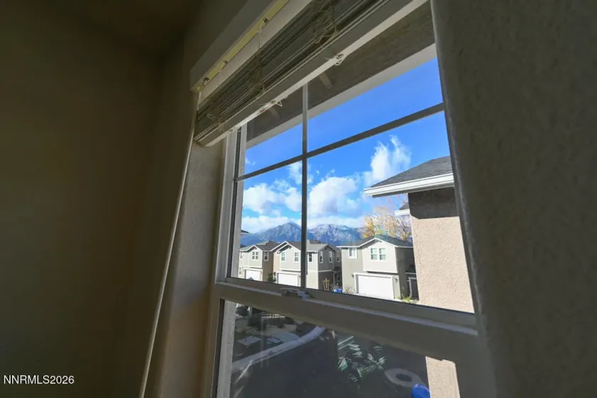 Peek Mountain View from Primary bedroom