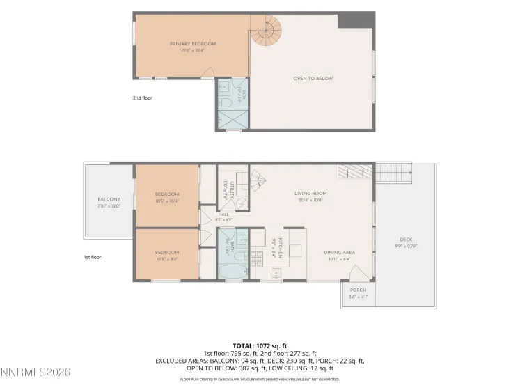458 Tramway, Stateline, Nevada 89449, 2 Bedrooms Bedrooms, ,2 BathroomsBathrooms,Residential,Residential,Tramway,0,260009994