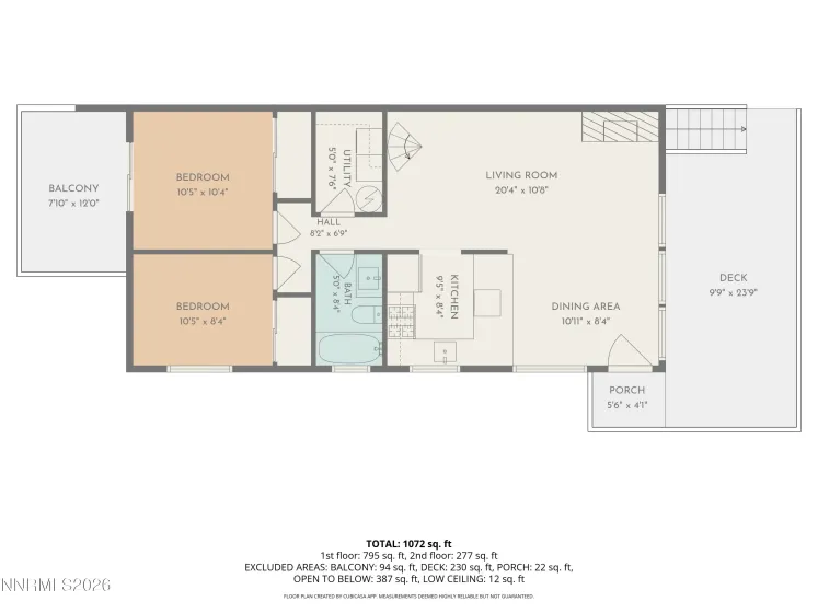 458 Tramway, Stateline, Nevada 89449, 2 Bedrooms Bedrooms, ,2 BathroomsBathrooms,Residential,Residential,Tramway,0,260009994