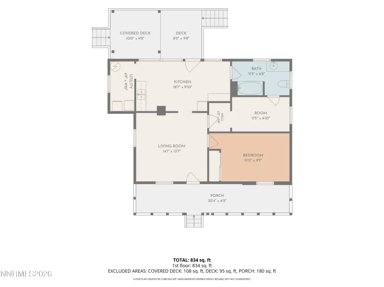 160 Gates, Dayton, Nevada 89403, 2 Bedrooms Bedrooms, ,1 BathroomBathrooms,Residential,Residential,Gates,0,260010036