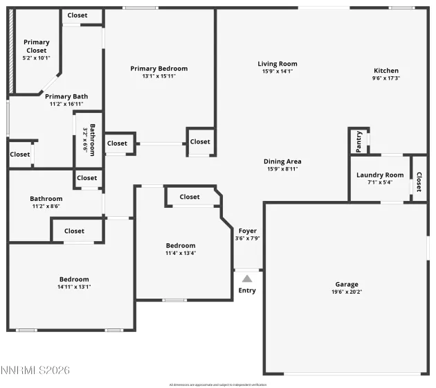 18617 Ivyberry, Reno, Nevada 89508, 3 Bedrooms Bedrooms, ,2 BathroomsBathrooms,Residential,Residential,Ivyberry,0,260010062