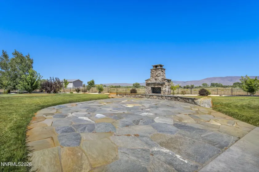 Outdoor Fireplace