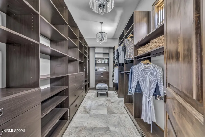 Primary Closet Walk In Closet, Two In Primary Suite