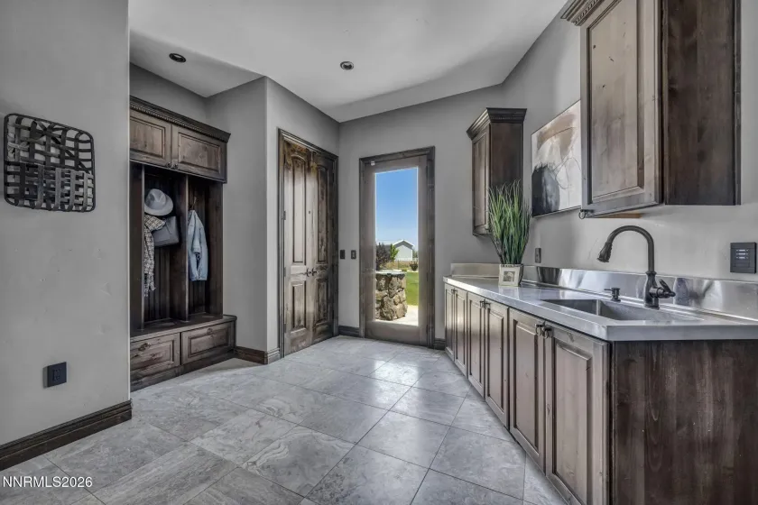 Mud Room Off Garage