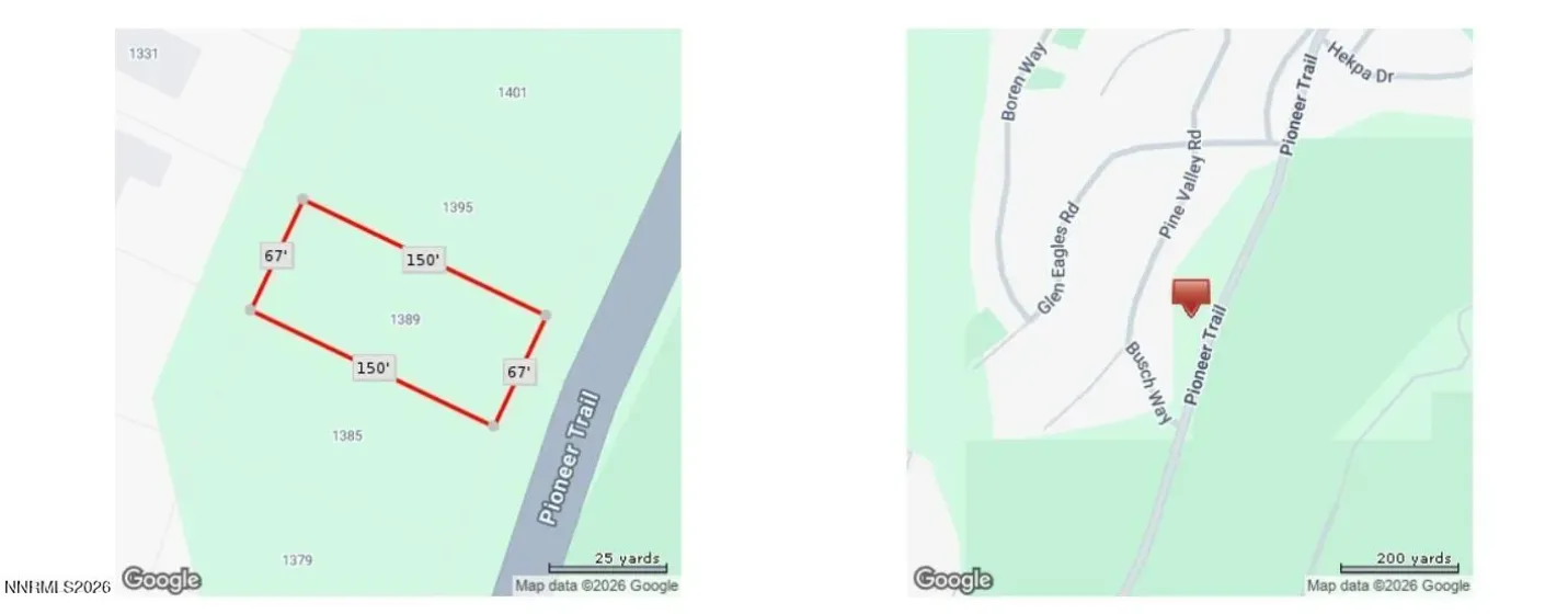 1389 Pioneer, South Lake Tahoe, California 96150, ,Land,Residential,Pioneer,0,260010147