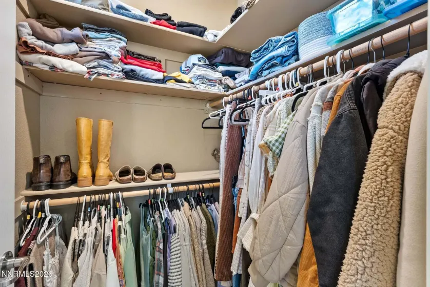 Secondary Walk-in Closet
