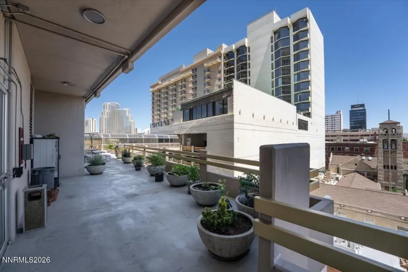 Large Patio off Meeting/Community Room HOA Amenity
