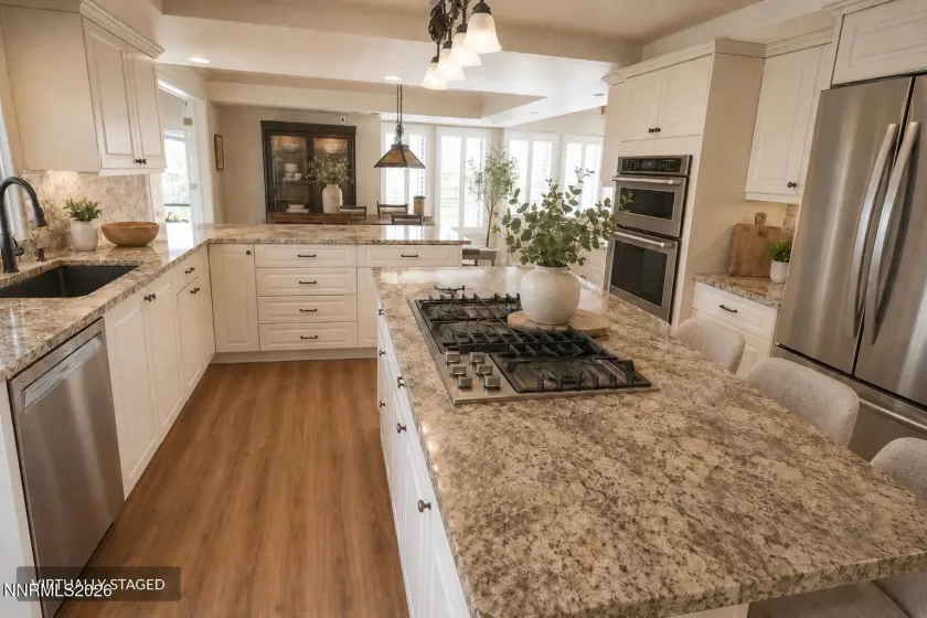 Virtually Staged Kitchen