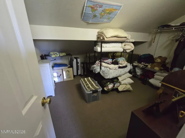 expansive closet/storage area adjoining 3rd bedroom