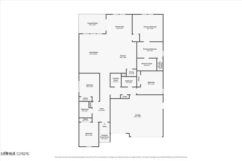 2161 Portneuf, Sparks, Nevada 89436, 4 Bedrooms Bedrooms, ,3 BathroomsBathrooms,Residential,Residential,Portneuf,0,260010434