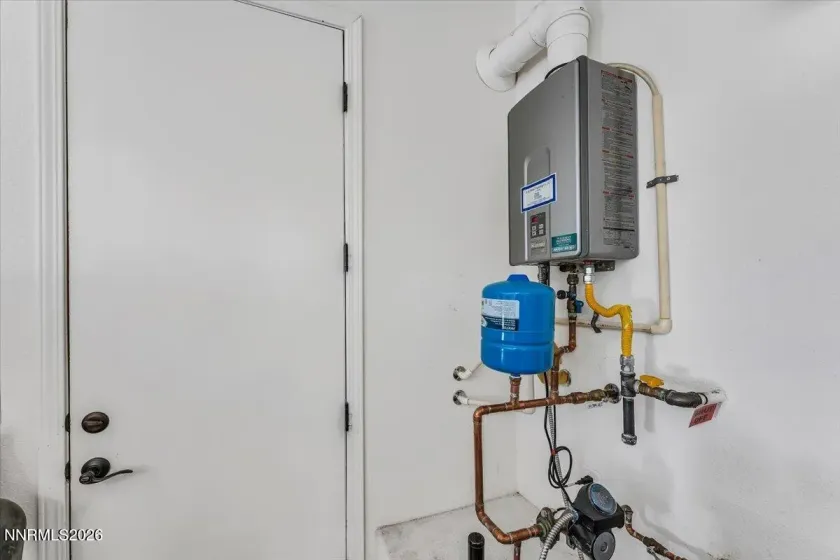 Tankless water heater.