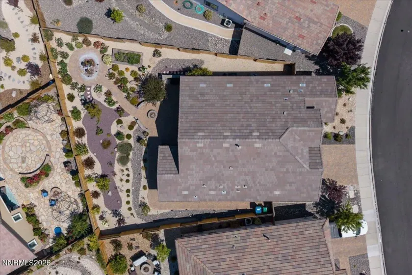 Arial view.