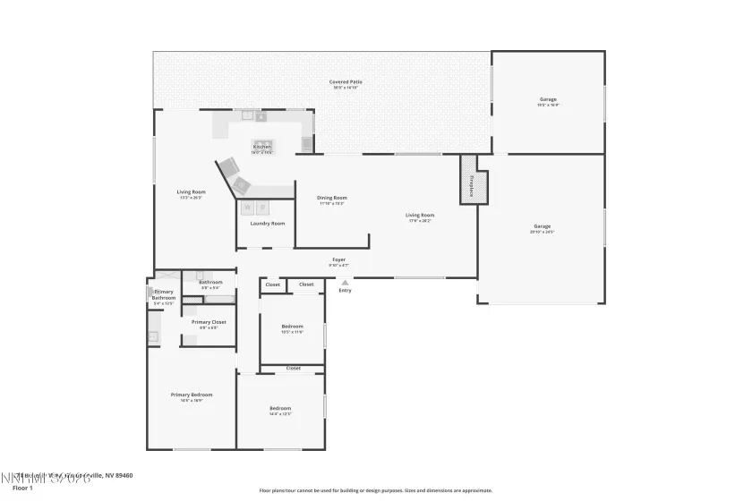 274 Beverly, Gardnerville, Nevada 89460, 3 Bedrooms Bedrooms, ,2 BathroomsBathrooms,Residential,Residential,Beverly,0,260010438