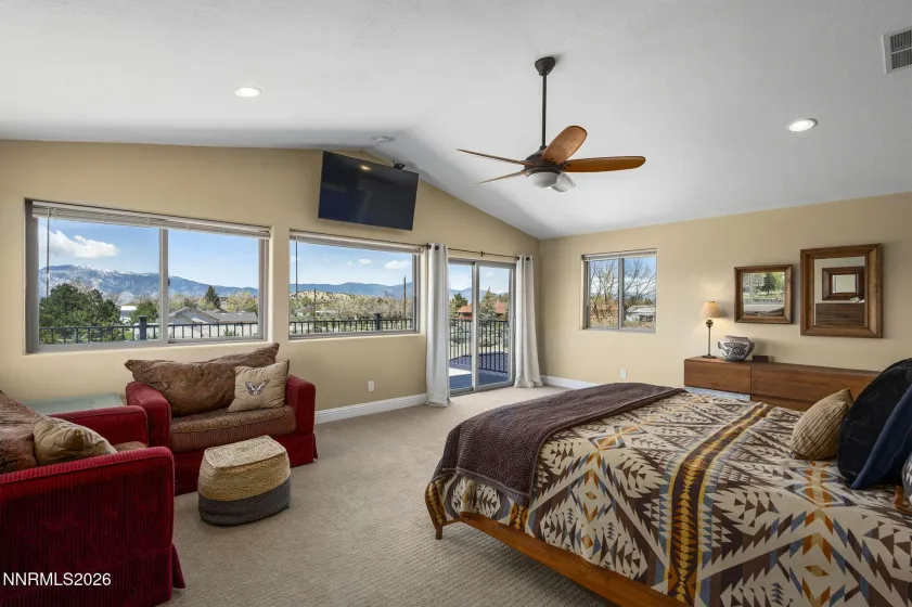 upstairs primary bedroom