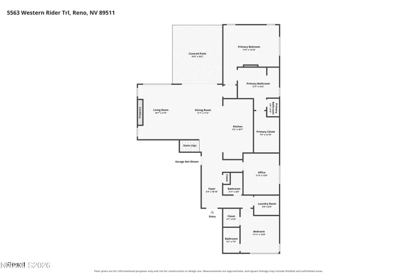 5563 Western Rider, Reno, Nevada 89511, 4 Bedrooms Bedrooms, ,4 BathroomsBathrooms,Residential,Residential,Western Rider,0,260010454