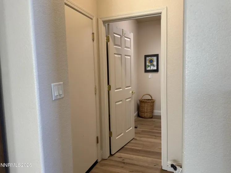 Laundry room garage entry