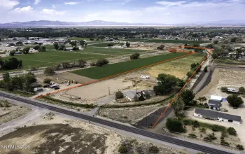 Property outlined in red