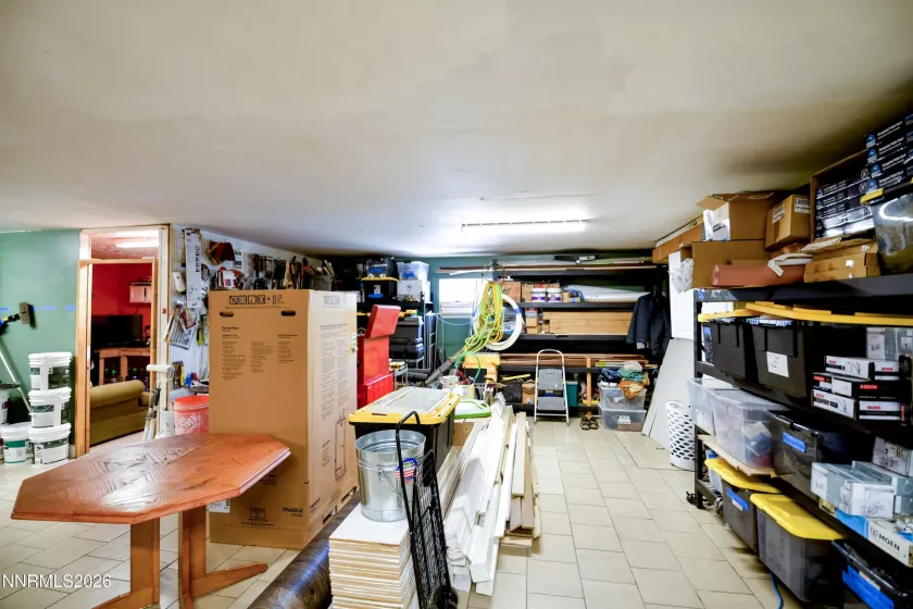 Maintenance area storage