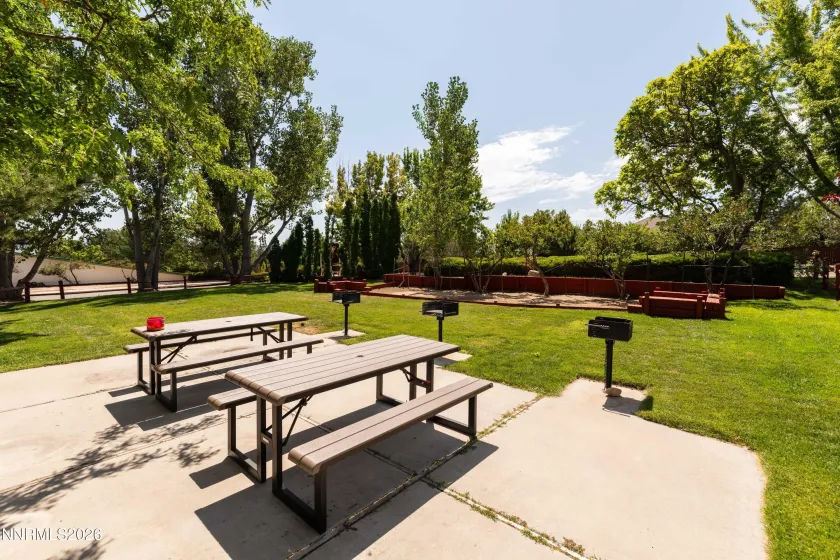 BBQ area