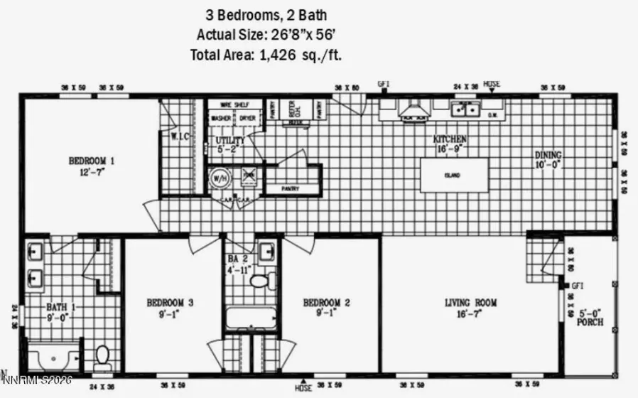 5700 Ranch Hand, Winnemucca, Nevada 89445, 3 Bedrooms Bedrooms, ,2 BathroomsBathrooms,Residential,Residential,Ranch Hand,0,260010743