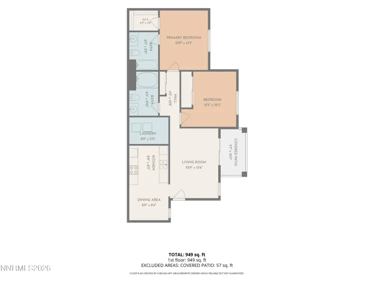 6850 Sharlands, Reno, Nevada 89523, 2 Bedrooms Bedrooms, ,2 BathroomsBathrooms,Residential,Residential,Sharlands,0,260010806