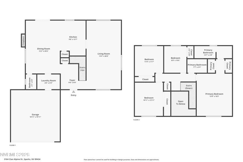 3164 Clan Alpine, Sparks, Nevada 89434, 4 Bedrooms Bedrooms, ,3 BathroomsBathrooms,Residential,Residential,Clan Alpine,0,260010818