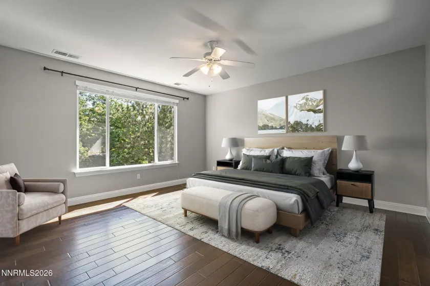 Primary Suite, Virtually Staged